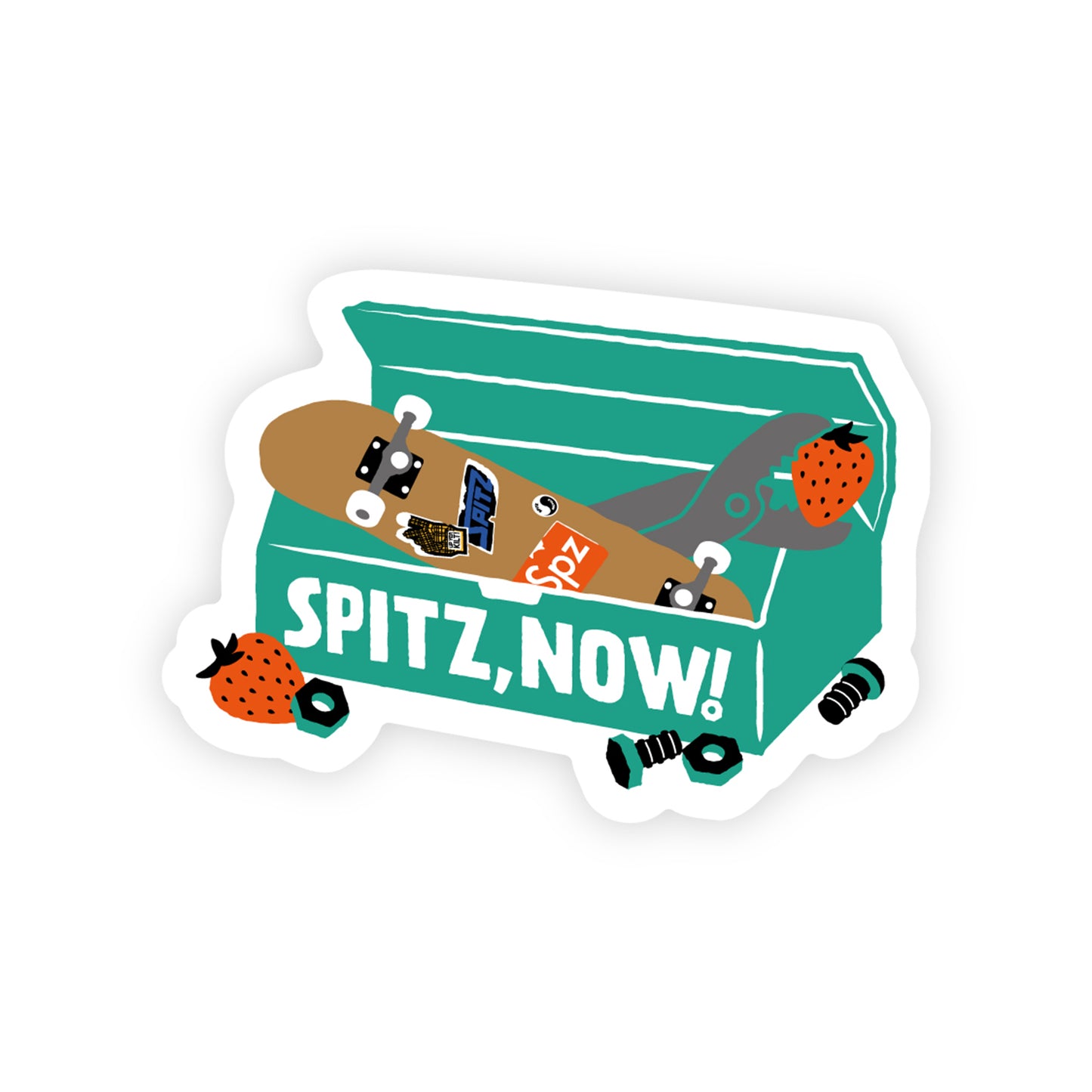 ステッカー_工具箱(グリーン)