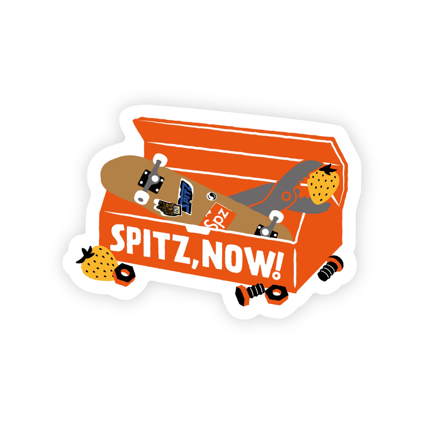 ステッカー_工具箱(オレンジ)